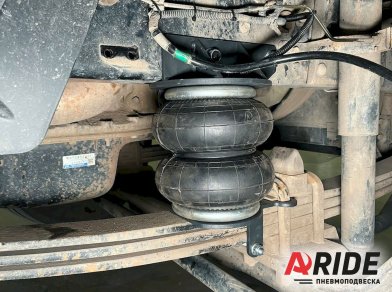 Рис. 4 Наши проекты: Проект установки пневмоподвески на Isuzu Forward