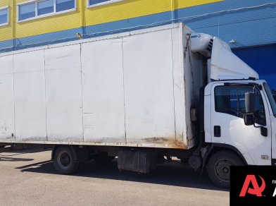 Рис. 1 Наши проекты: Пневмоподвеска на Isuzu NP75 - обзор задней пневмоподвески