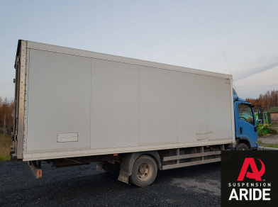 Рис. 11 Наши проекты: Пневмоподвеска на Isuzu NP75 - Этапы установки