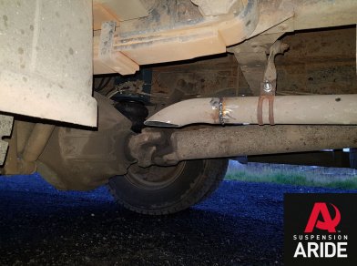 Рис. 10 Наши проекты: Пневмоподвеска на Isuzu NP75 - Этапы установки