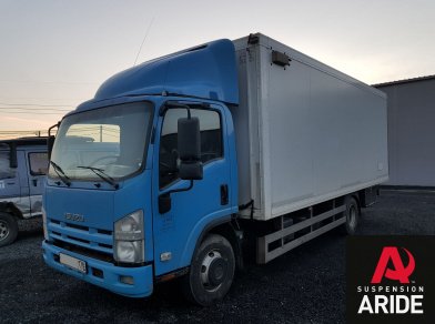 Рис. 1 Наши проекты: Пневмоподвеска на Isuzu NP75 - Этапы установки