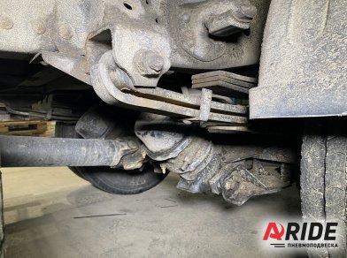 Рис. 7 Наши проекты: Пневмоподвеска на Isuzu NQ 90