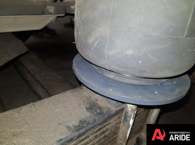 Рис. 10 Наши проекты: Пневмоподвеска на JAC N-80 в дополнение к рессорам