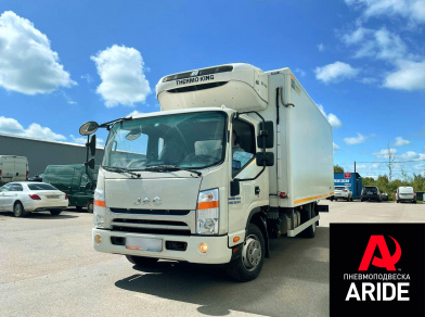 Рис. 1 Наши проекты: Установка пневмоподвески на JAC N-80