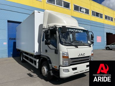 Рис. 1 Наши проекты: Установка пневмоподвески на JAC 120