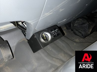 Рис. 5 Наши проекты: Установка пневмоподвески на JAC 120