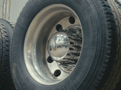 Рис. 9 Наши проекты: Пневмоподвеска Peterbilt 387