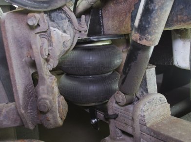 Рис. 5 Наши проекты: Пневмоподвеска Peterbilt 387