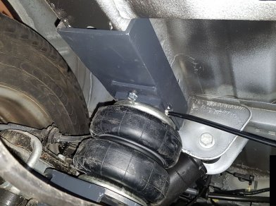 Рис. 5 Наши проекты: Пневмоподвеска на Renault Master последнего поколения