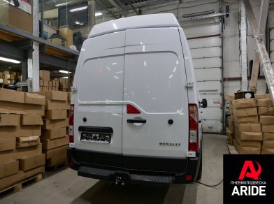 Рис. 2 Наши проекты: Пневмоподвеска на Renault Master последнего поколения