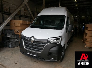 Рис. 1 Наши проекты: Пневмоподвеска на Renault Master последнего поколения