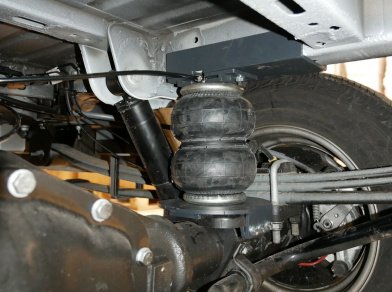 Рис. 4 Наши проекты: Пневмоподвеска на Renault Master последнего поколения