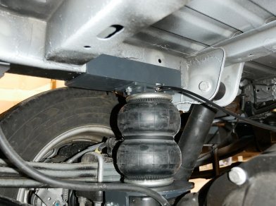 Рис. 3 Наши проекты: Пневмоподвеска на Renault Master последнего поколения