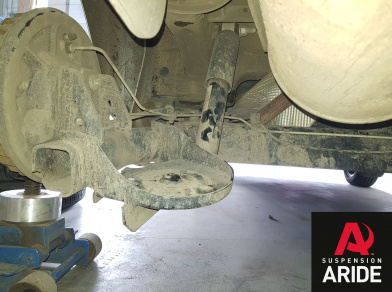 Рис. 4 Наши проекты: Пневмоподвеска на Renault Dokker - Этапы установки