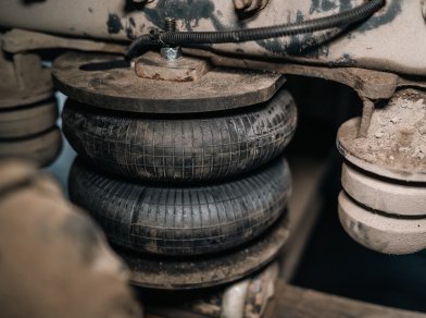 Рис. 4 Наши проекты: Пневмоподвеска на Renault K