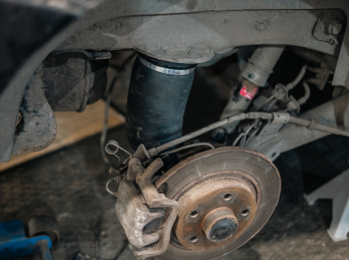 Рис. 5 Наши проекты: Пневмоподвеска на Renault Kangoo