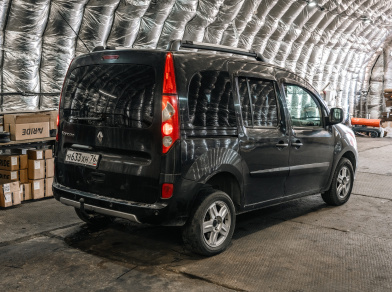 Рис. 2 Наши проекты: Пневмоподвеска на Renault Kangoo