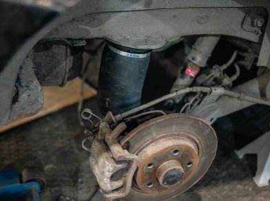 Рис. 5 Наши проекты: Пневмоподвеска на Renault Kangoo