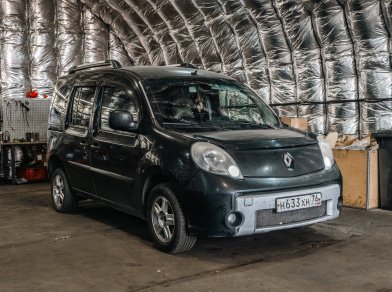 Рис. 1 Наши проекты: Пневмоподвеска на Renault Kangoo