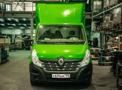Рис. 2 Наши проекты: Пневмоподвеска на Renault Master