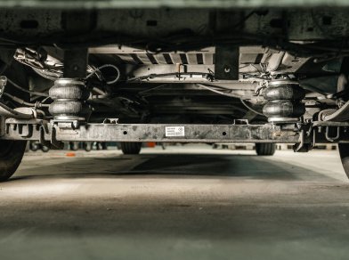 Рис. 3 Наши проекты: Пневмоподвеска на Renault Master