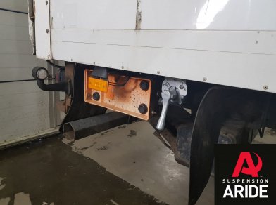 Рис. 15 Наши проекты: Пневмоподвеска на Renault Midlum - Этапы установки