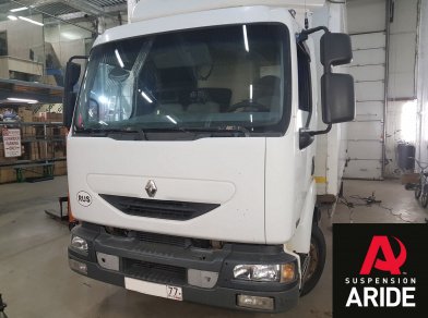 Рис. 2 Наши проекты: Пневмоподвеска на Renault Midlum - Этапы установки