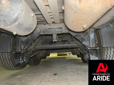 Рис. 8 Наши проекты: Установка механизма подъёмной оси полуприцепа Koluman SAF Integral 