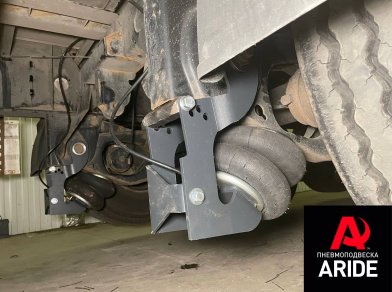 Рис. 6 Наши проекты: Установка механизма подъёмной оси полуприцепа Koluman SAF Integral 