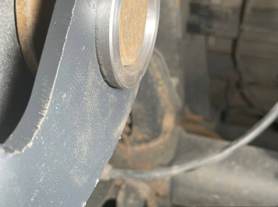 Рис. 4 Наши проекты: Установка механизма подъёмной оси полуприцепа Koluman SAF Integral 