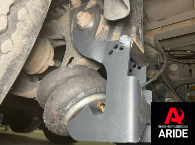 Рис. 3 Наши проекты: Установка механизма подъёмной оси полуприцепа Koluman SAF Integral 