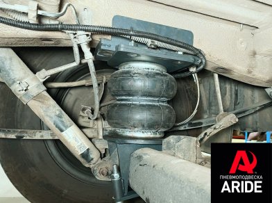 Рис. 8 Наши проекты: Установка пневмоподвески на Volkswagen Crafter