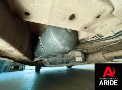 Рис. 7 Наши проекты: Установка пневмоподвески на Volkswagen Crafter