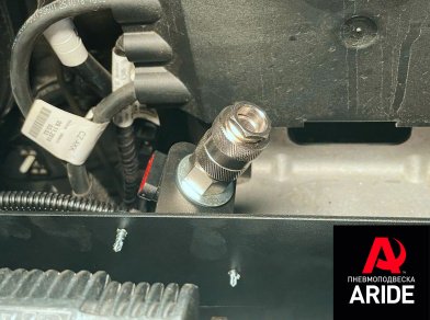 Рис. 4 Наши проекты: Установка пневмоподвески на Volkswagen Crafter