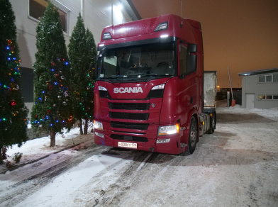 Рис. 1 Наши проекты: Пневмоподвеска на Scania 6 series 