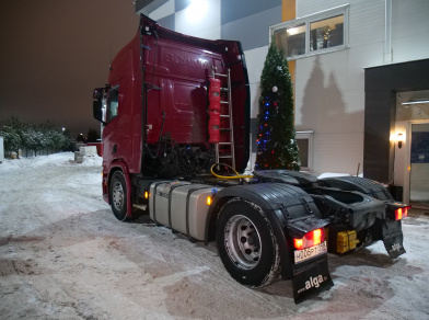 Рис. 2 Наши проекты: Пневмоподвеска на Scania 6 series 