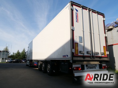 Рис. 2 Наши проекты: Механизм подъёма оси Schmitz SAF