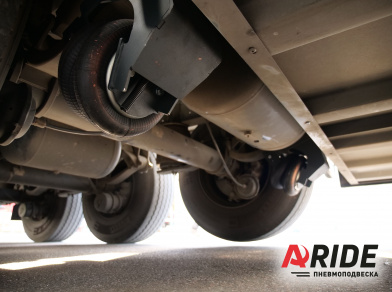 Рис. 3 Наши проекты: Механизм подъёма оси Schmitz SAF