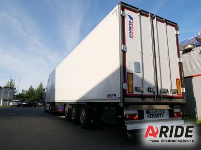 Рис. 2 Наши проекты: Механизм подъёма оси Schmitz SAF