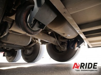 Рис. 3 Наши проекты: Механизм подъёма оси Schmitz SAF