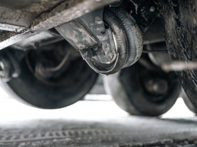 Рис. 3 Наши проекты: Meханизм подъёма оси Schmitz