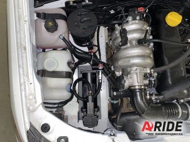 Рис. 5 Наши проекты: Оснащение воздушной системой Lada Niva Travel