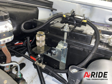 Рис. 4 Наши проекты: Оснащение воздушной системой Lada Niva Travel