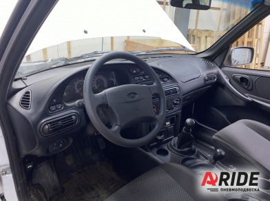 Рис. 2 Наши проекты: Оснащение воздушной системой Lada Niva Travel