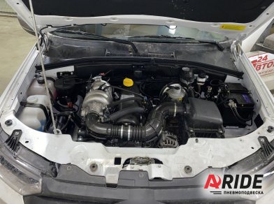 Рис. 3 Наши проекты: Оснащение воздушной системой Lada Niva Travel