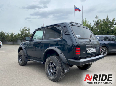 Рис. 2 Наши проекты: Пневматическая подвеска на Лада Нива 