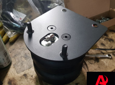 Рис. 2 Наши проекты: Установка пневоподвески на Volkswagen Crafter 2020 года