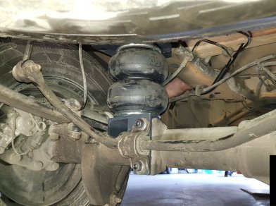 Рис. 7 Наши проекты: Установка пневоподвески на Volkswagen Crafter 2020 года