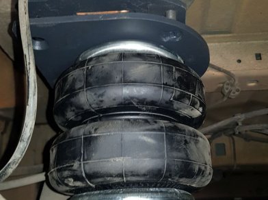 Рис. 3 Наши проекты: Установка пневоподвески на Volkswagen Crafter 2020 года