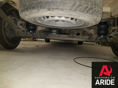 Рис. 10 Наши проекты: Пневмоподвеска на Crafter Новый (2017-н.в.) - Этапы установки